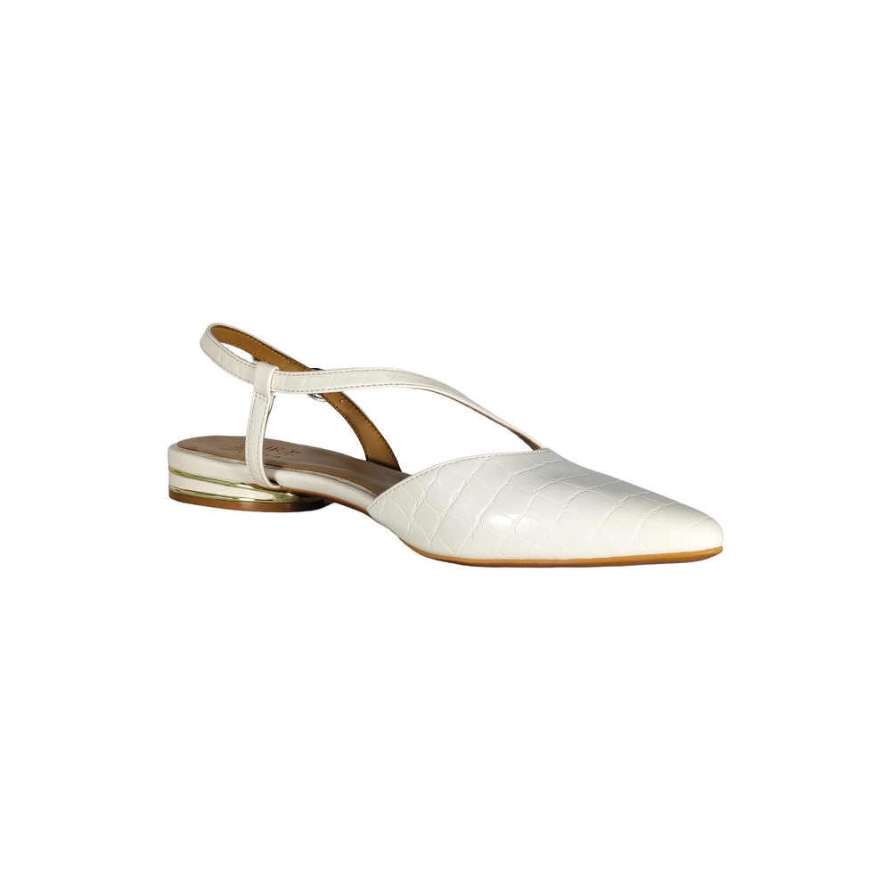 Naturalizer Hawaii Slingbacks Women's Sandals Warm White Faux Croco Leather
